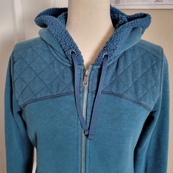 Eddie Bauer Jackets & Blazers - Eddie Bauer Women's Sherpa Lined Hooded Jacket Sz S